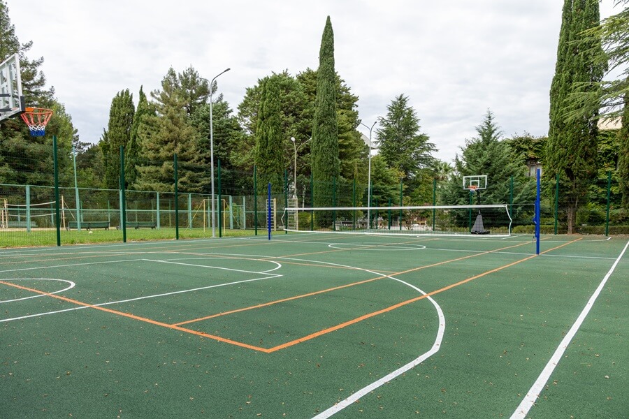 Новая спортивная площадка